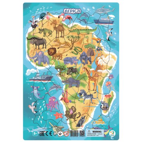 Пазл Dodo в рамке Африка 53 детали