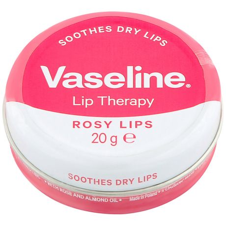 Бальзам для губ Vaseline Прикосновение Розы 20 г
