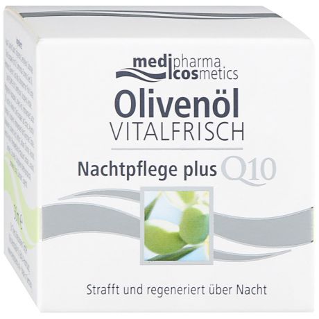 Крем Olivenöl Vitalfrisch Medipharma cosmetics ночной против морщин 50 мл