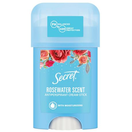 Антиперспирант Secret Rosewater scent кремовый 40 мл
