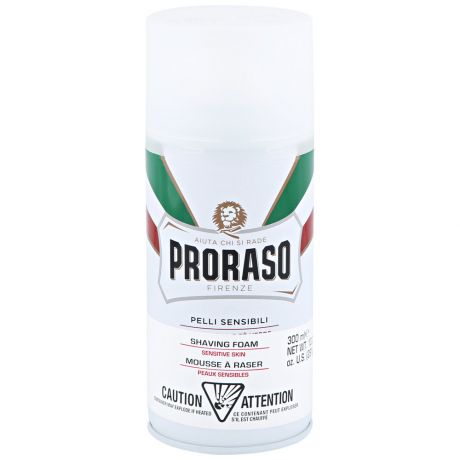 Пена для бритья Proraso для чувствительной кожи 300 мл