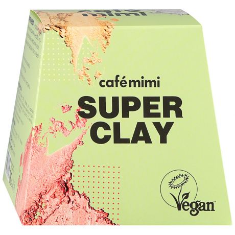 Подарочный набор Cafemimi Super Clay Маски для лица 3х10 мл + Скраб 50 мл
