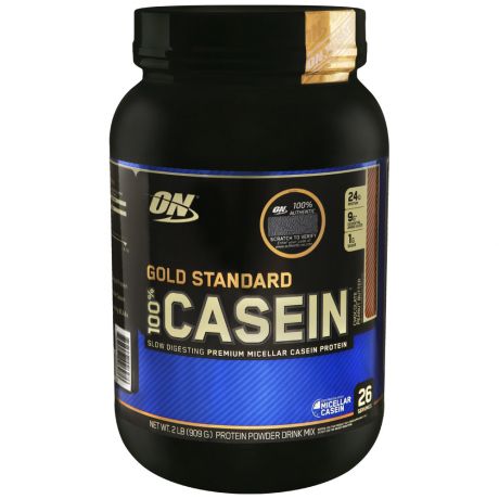 Протеин Optimum Nutrition Gold Standard 100% Casein шоколад-арахисовое масло 900 г