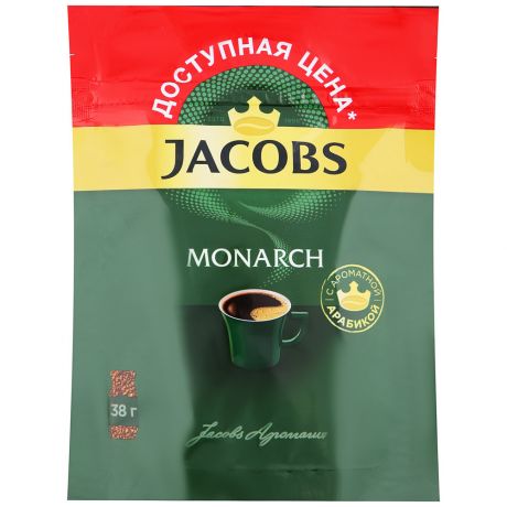 Кофе Jacobs Monarch растворимый сублимированный 47.5 г