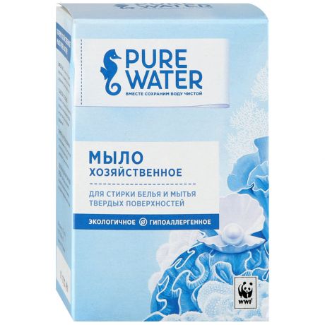 Мыло Pure Water хозяйственное 0,175кг