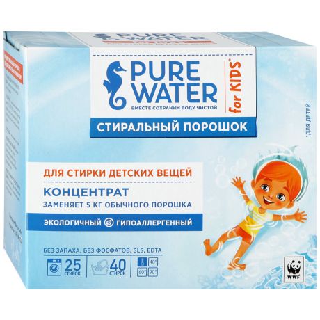 Стиральный порошок Pure Water детский 0,8кг