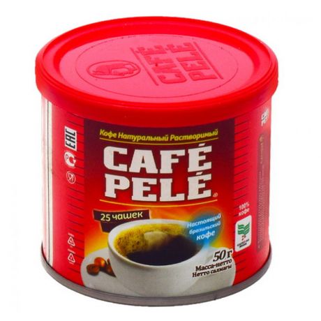 Кофе Pele растворимый порошкообразный 50 г