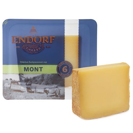 Сыр твердый Эндорф Монт 50% 200 г