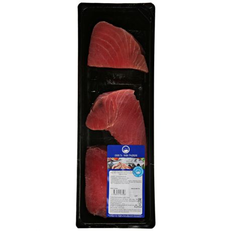 Стейки тунца красного Ла Маре охлажденные 0.5-0.8 кг