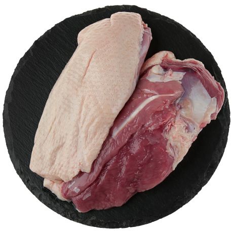 Филе грудки на коже утки фермерской Healthy Nation охлажденное в вакуумной упаковке 0.6-1.0 кг