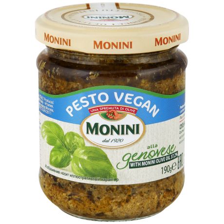 Соус Monini Песто Vegan 190 г