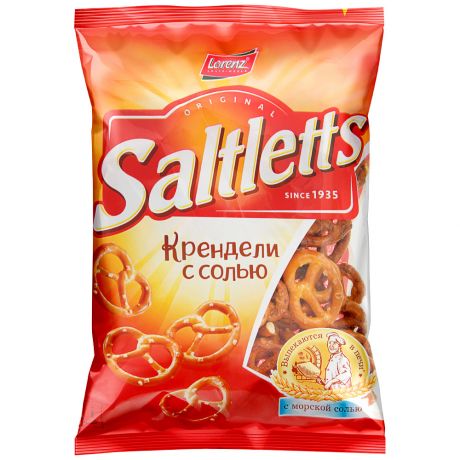 Крендели Lorenz Saltletts с солью 50г