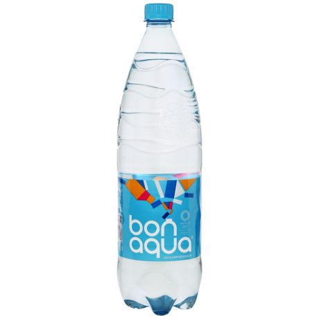 Вода Bonaqua негазированная чистая питьевая 1.5 л