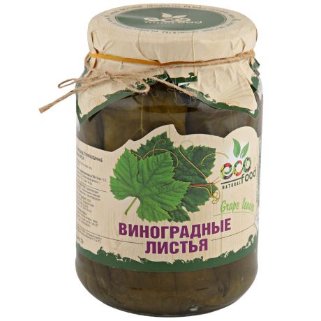 Виноградные листья EcoFood 720 г