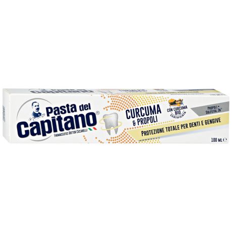 Зубная паста Pasta Del Capitano с куркумой и прополисом 100 мл