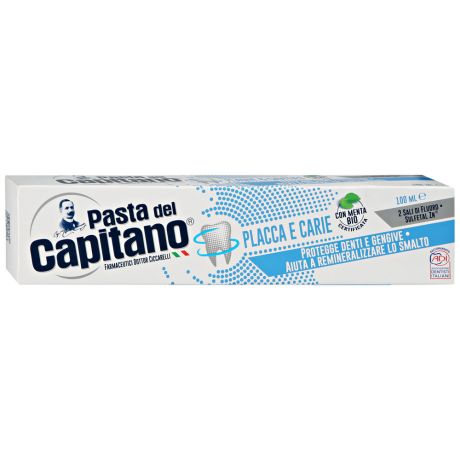 Зубная паста Pasta Del Capitano защищает от налета и кариеса 100 мл