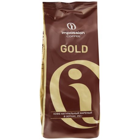 Кофе Impassion Gold в зернах 250 г