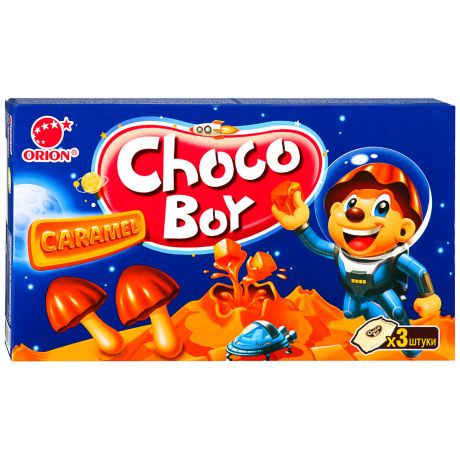 Печенье Orion Choco Boy Caramel 135 г