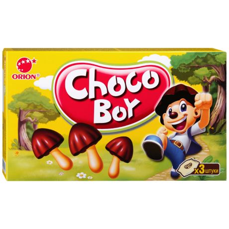 Печенье Orion Choco Boy 135 г