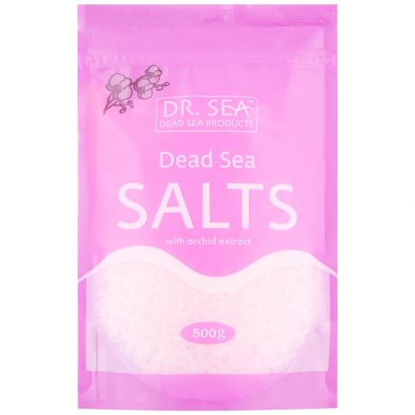 Соль для ванн Dr.Sea Мертвого Моря с экстрактом орхидеи 500 г