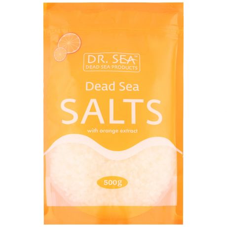 Соль для ванн Dr.Sea Мертвого моря с экстрактом апельсина 500 г