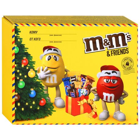 Подарочный набор конфет M&M