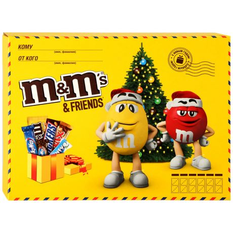 Подарочный набор конфет M&M