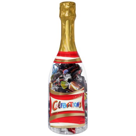 Подарочный набор конфет Celebrations Бутылка большая 312 г