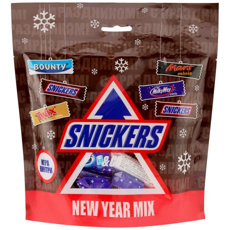 Набор подарочный Snickers Mixed Minis bag 278 г