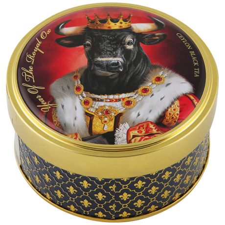 Чай Richard Year of the royal Ox Коллекция Королевские Быки Король черный цейлонский крупнолистовой 40 г