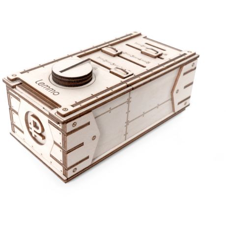 Конструктор деревянный Lemmo 3D Копилка-сейф 59 деталей