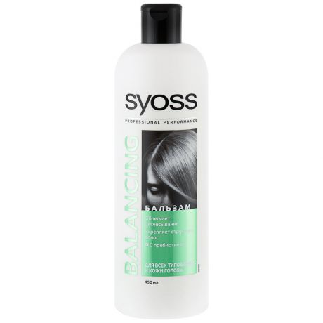 Бальзам для волос Syoss Balancing для всех типов и кожи головы 500 мл