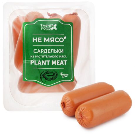 Сардельки веганские НЕ МЯСО Plant meat из растительного мяса 450 г