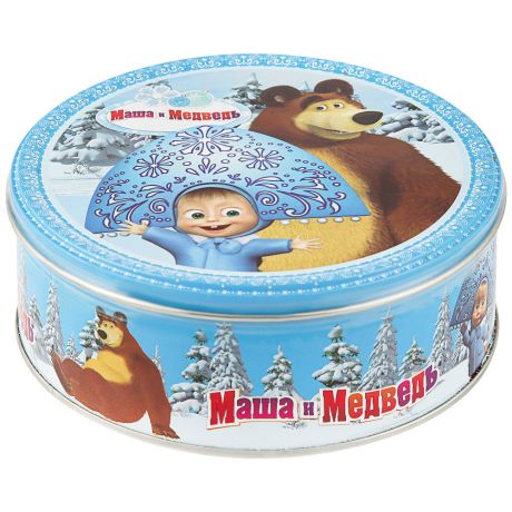 Печенье Сладкая сказка сдобное Маша и Медведь новогоднее 150 г