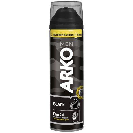 Гель для бритья Arko Men Black 200 мл