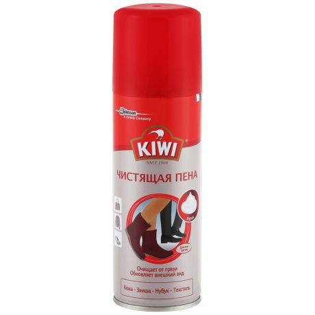 Средство чистящее для замши нубука кожи текстиля Kiwi 200 мл