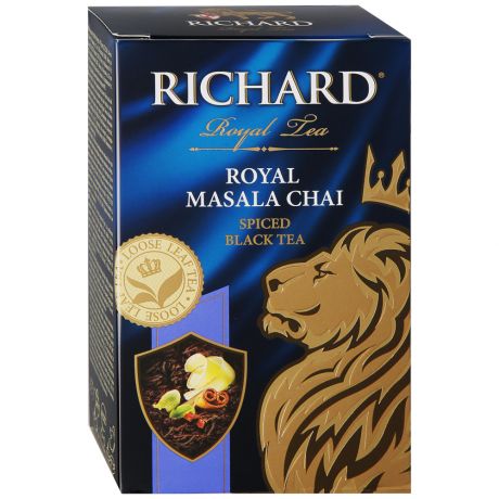Чай Richard Royal Masala Chai черный листовой гранулированный 90 г