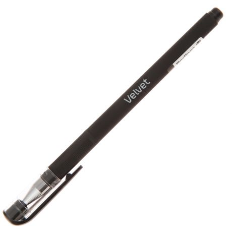 Ручка гелевая Berlingo Velvet черная (толщина линии 0.5 мм)