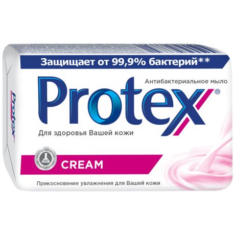 Мыло туалетное Protex Cream антибактериальное 15 г