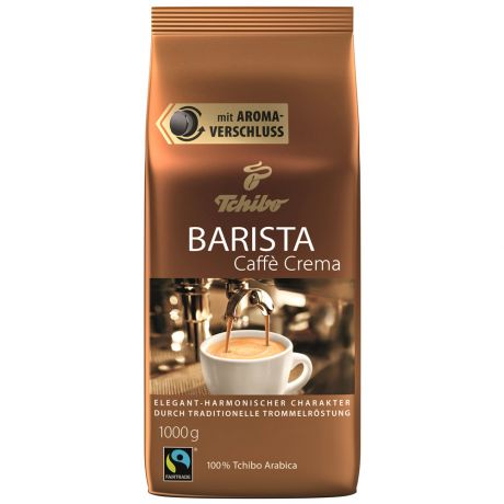 Кофе Tchibo Barista Cafe Crema в зернах 1 кг
