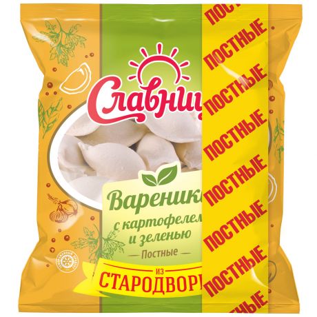 Вареники Стародворье с картофелем и зеленью 350 г