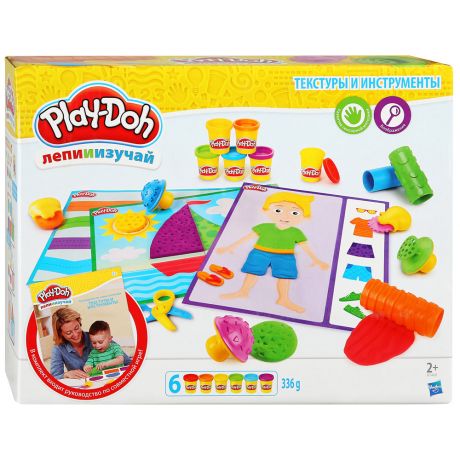 Набор Игровой Hasbro Play-Doh Текстуры И Инструменты