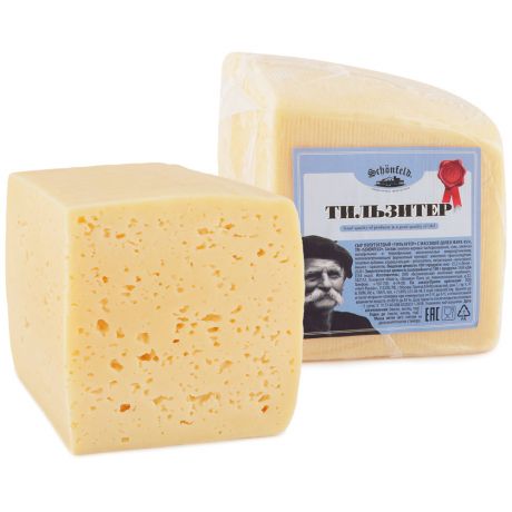 Сыр полутвердый Schonfeld Тильзитер 45% 0.9-1.1 кг