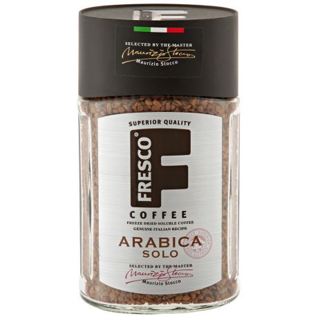 Кофе Fresco Arabica Solo сублимированный 100г