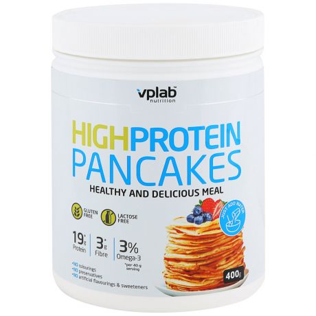 Смесь протеиновая VpLab High Protein Pancakes для блинов 400 г