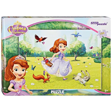 Пазл Принцесса София STEPpuzzle Disney 33х23 см (104 детали)