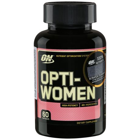 Витамины Optimum Nutrition Opti-Women для женщин 60 капсул