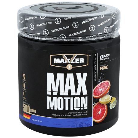 Изотоник Maxler Max Motion лимон-грейпфрут 500 г