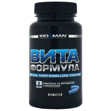 Витамины Ironman Vita Formula 60 таблеток