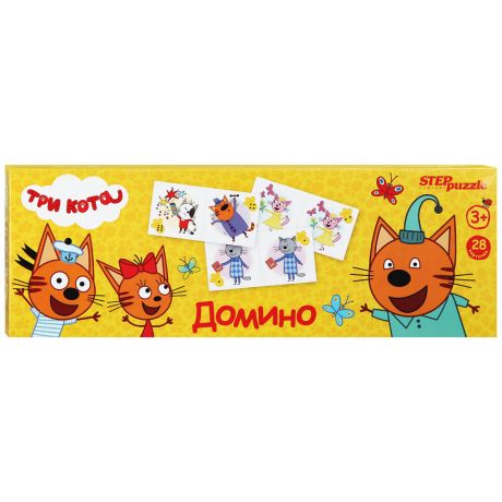 Настольная игра Домино STEPpuzzle Три кота